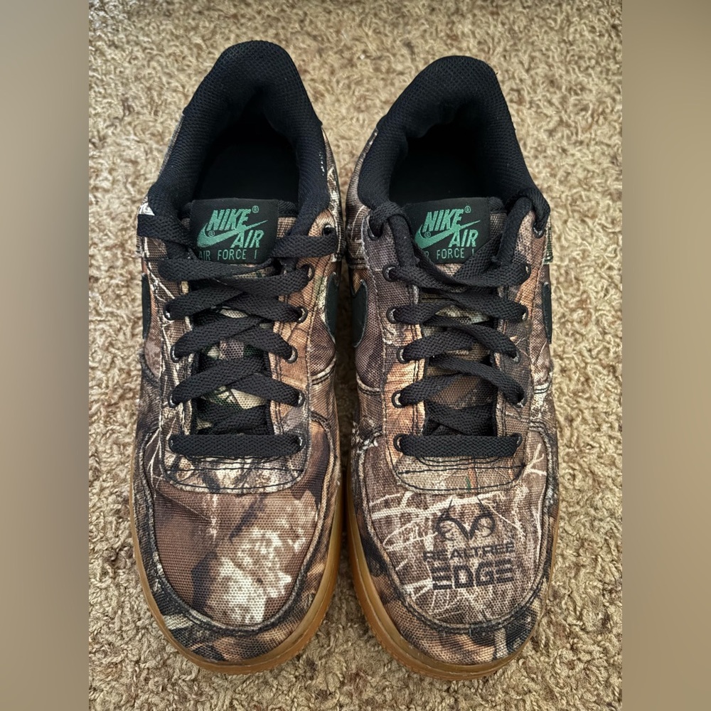 Nike Realtree x Air Force 1 LV8 3 (GS) Woodland Camo AV0749-001 Youth US 7Y